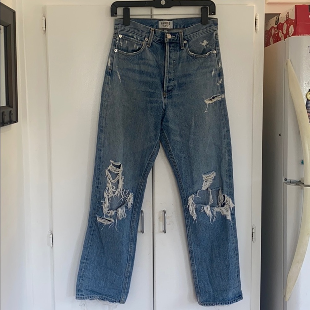 Agolde 90’s Mid Rise Loose Fit Jeans 25